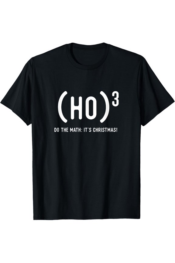 Ho Xmas Christmas Squad Party T-Shirt- American fashion hot selling casual retro high quality 100% cotton T-shirt 1 piece