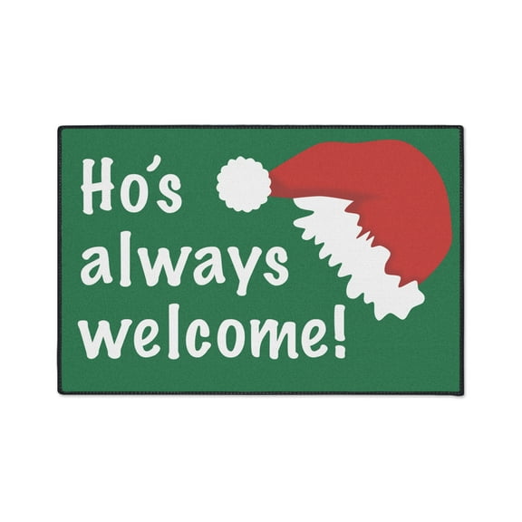 Ho's Always Welcome Heavy Duty Floor Mat