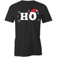thumbnail image 1 of Ho3 T-Shirt | Christmas Holiday Black Tee Gift, 1 of 5