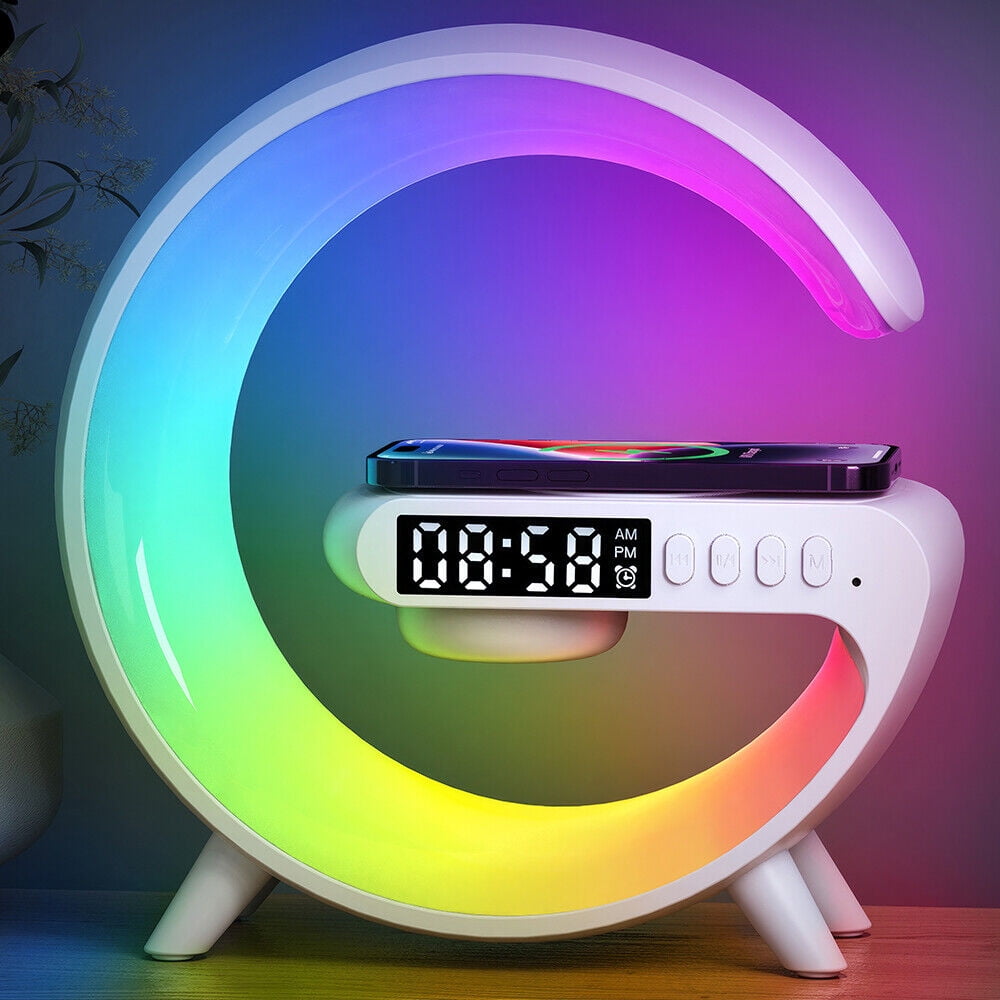 HoLife 5in1 White Noise Machine Alarm Clock, RGB Smart Light Sunrise