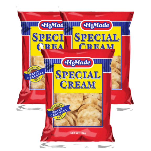 HoMade Jamaican Special Cream Crackers Biscuits, Pack of 3