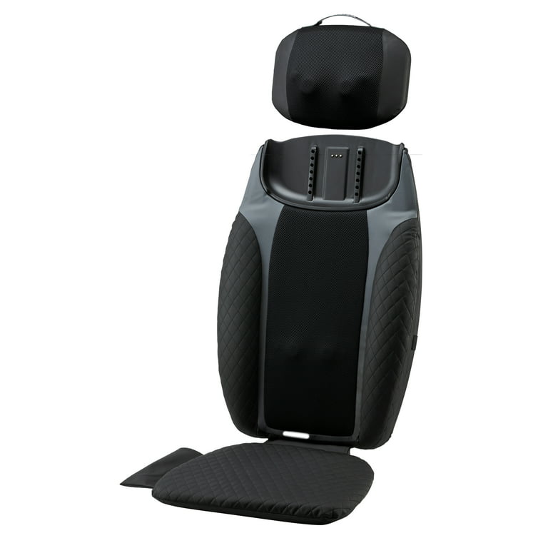 Vibration Massage Seat Cushion Heated Back Massager Home Office Chair Pad  Heat 711182003863