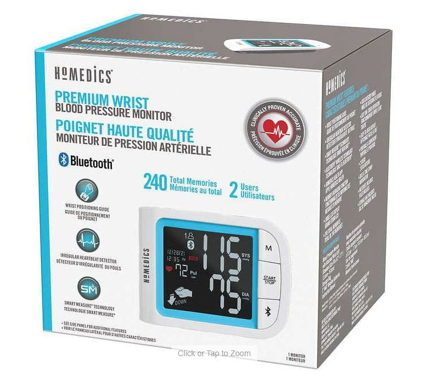 A&D Medical Premium Digital Wrist Blood Pressure Monitor – Homesmartcamera