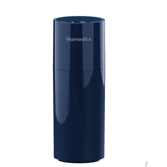 HoMedics Breathe Better Portable Ultrasonic Humidifier air NAVY USB charge mist