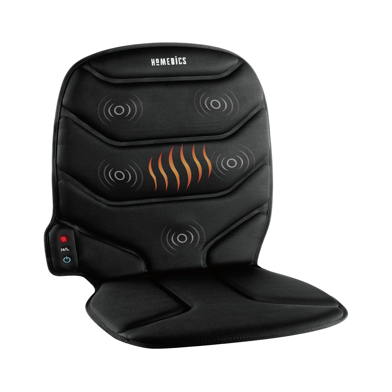 HoMedics Massage Comfort Cushion with Heat, Integrated Control for Back - image 1 of 9