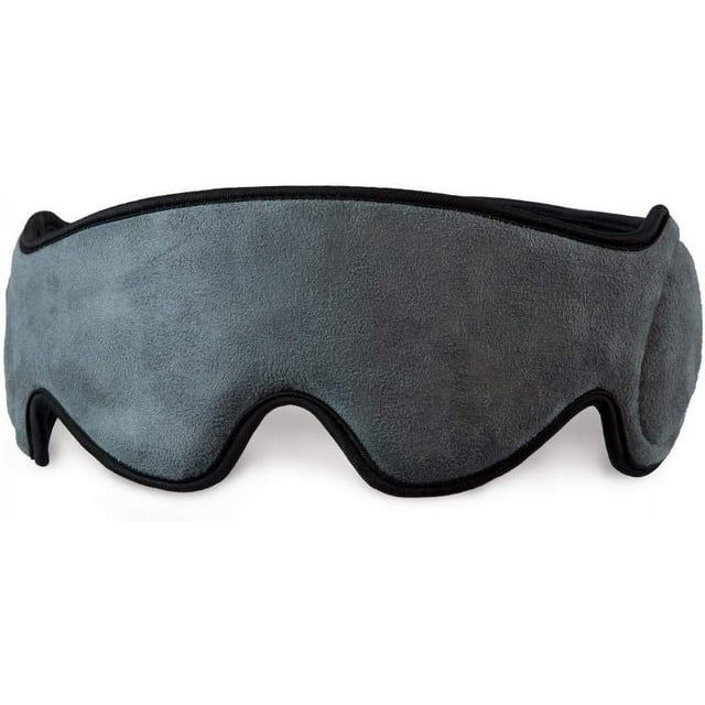 HoMedics Mobile Comfort Vibrating Travel Eye Mask Gray TAMSKV100GY