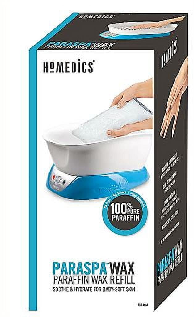 HoMedics Paraspa Pure Paraffin Wax Refill, 2 lb + 20 Liners