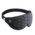 HoMedics Relaxing Sleep Gel Eye Mask, Heated, Weighted, Calming Comfort, Adjustable Size, Black, HP-G42AJ - image 1 of 6