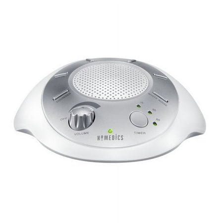 HoMedics SS-2000G F-AMZ Sound Spa Relaxation Machine, Silver