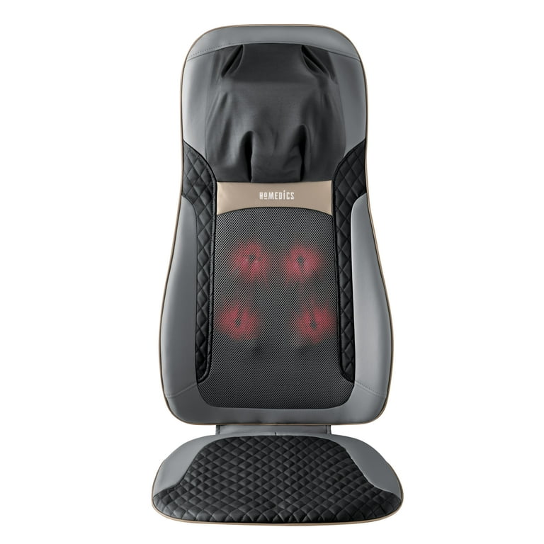 Real Relax® Massage Cushion with Cooling Heating, Shiatsu Massage Chair Pad  Kneading Back Massager for Home Office Seat Summer