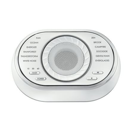 Homedics SoundSpa® Ultra Portable Rechargeable Sound Machine, SS-6050