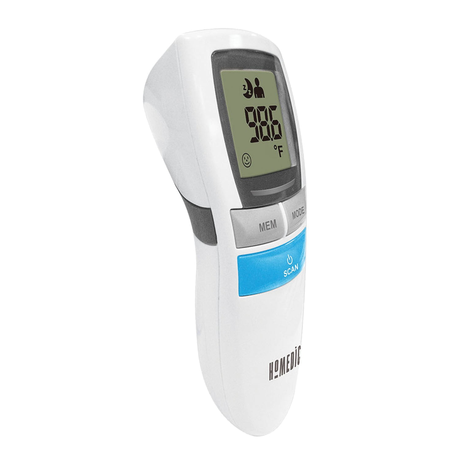 HoMedics No Contact Infrared Digital Thermometer for Body, Food, Liquid,  and Room