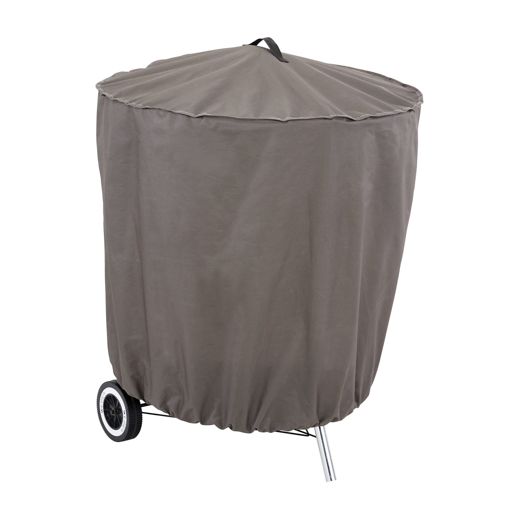 Charcoal Gray 30" Round Grill Cover with All-Weather Protection