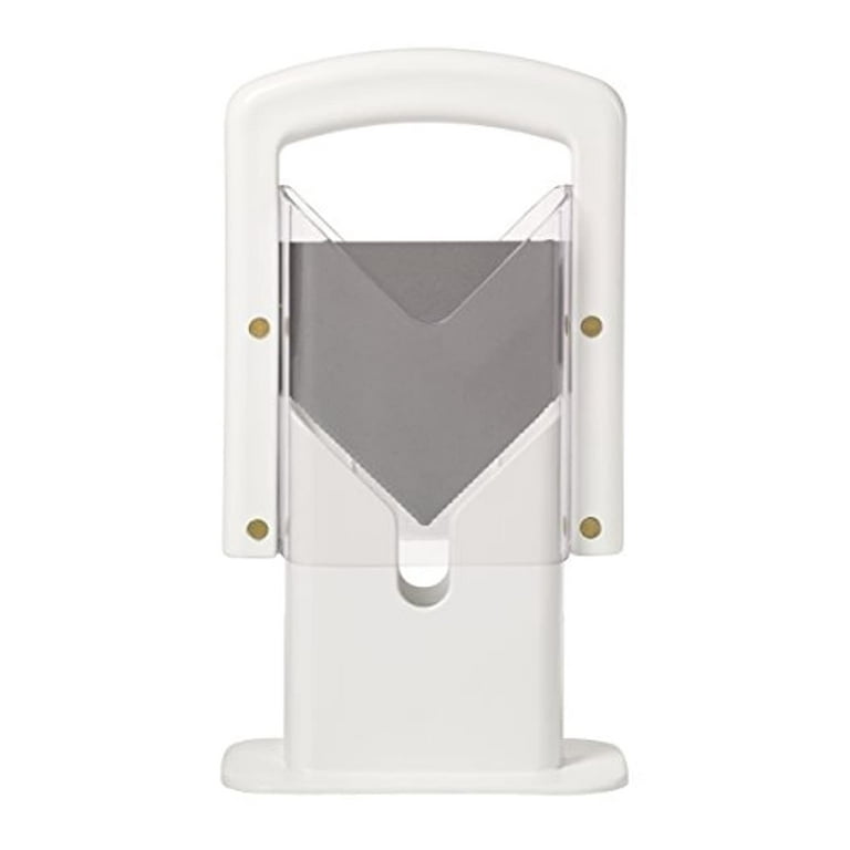 Hoan The Original Bagel Guillotine Universal Slicer, White, 59 OFF
