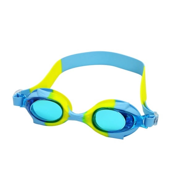 IBaodan 1 Pack Kids Swim Goggles for Boys and Girls with Adjustable Straps Fully Eye Seal Summer Swimming Gear Pool Water Toys Gifts for Kids (A)