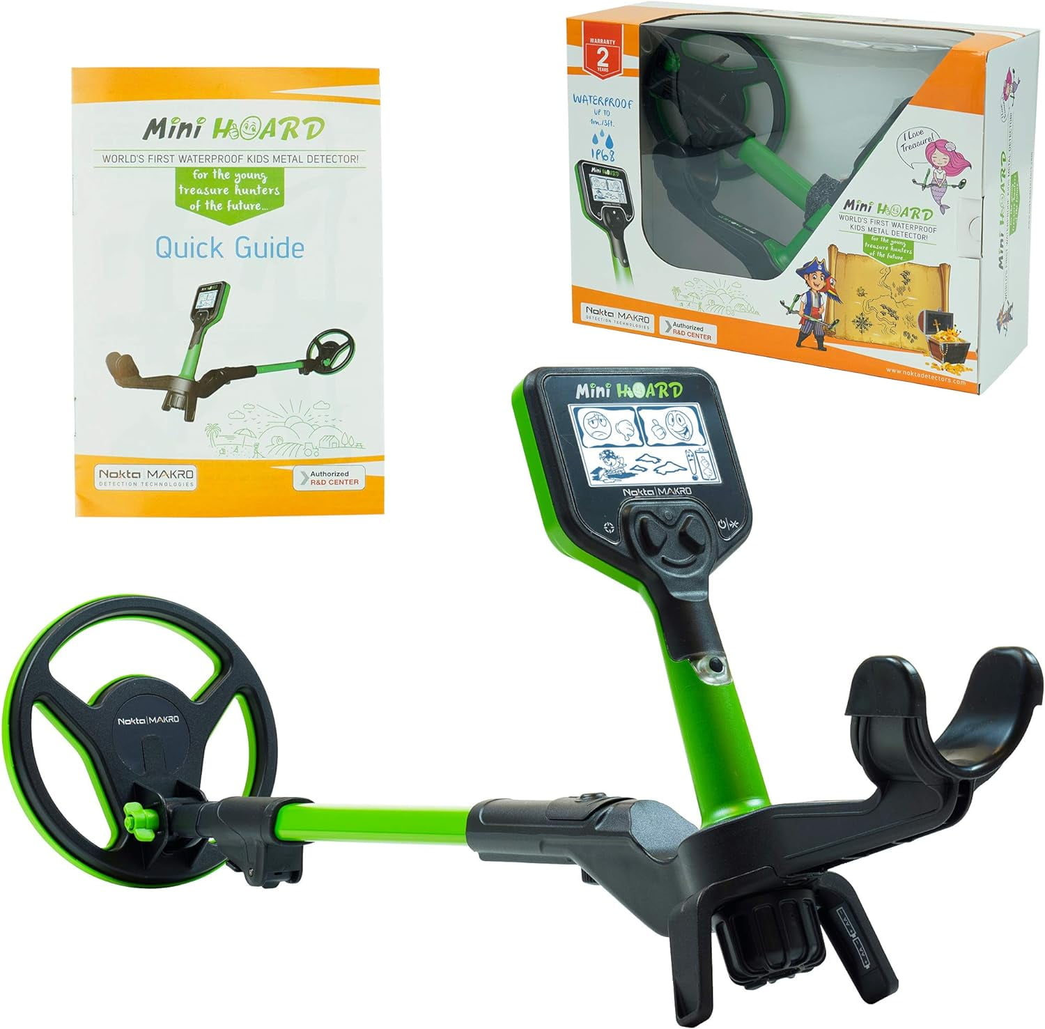 Hoard Kids Waterproof Metal Detector