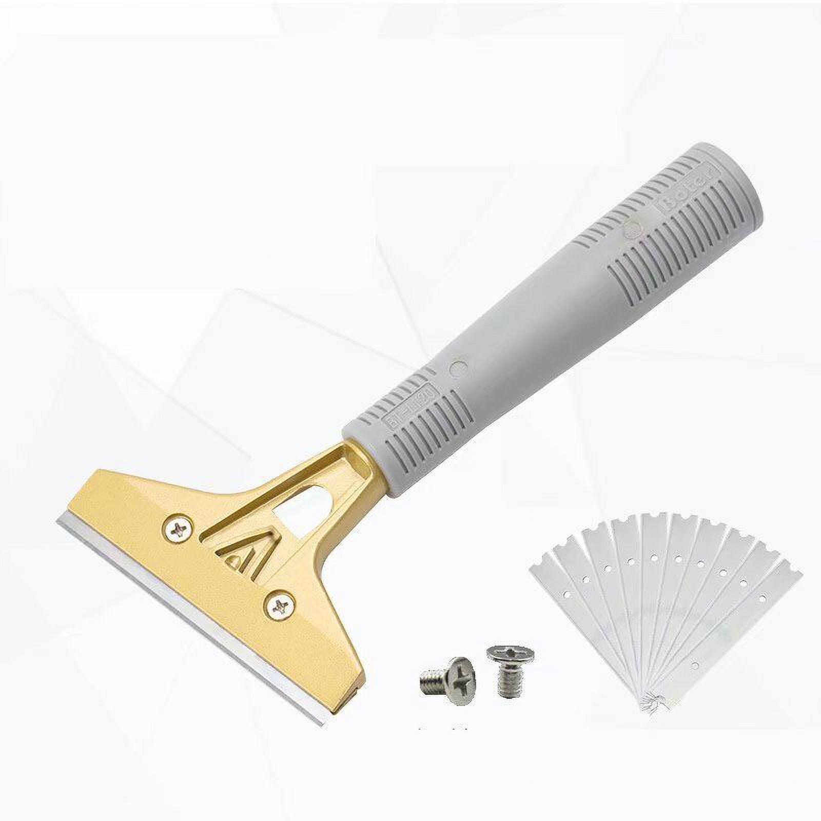 Hob Scraper with Metal Blades, LDS Industry Glass Scrapers, Glass Ceramic, Paint Remover