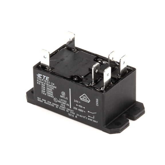 Hobart 00-087714-042-5 2 Pole 30Amp 24Vdc Relay
