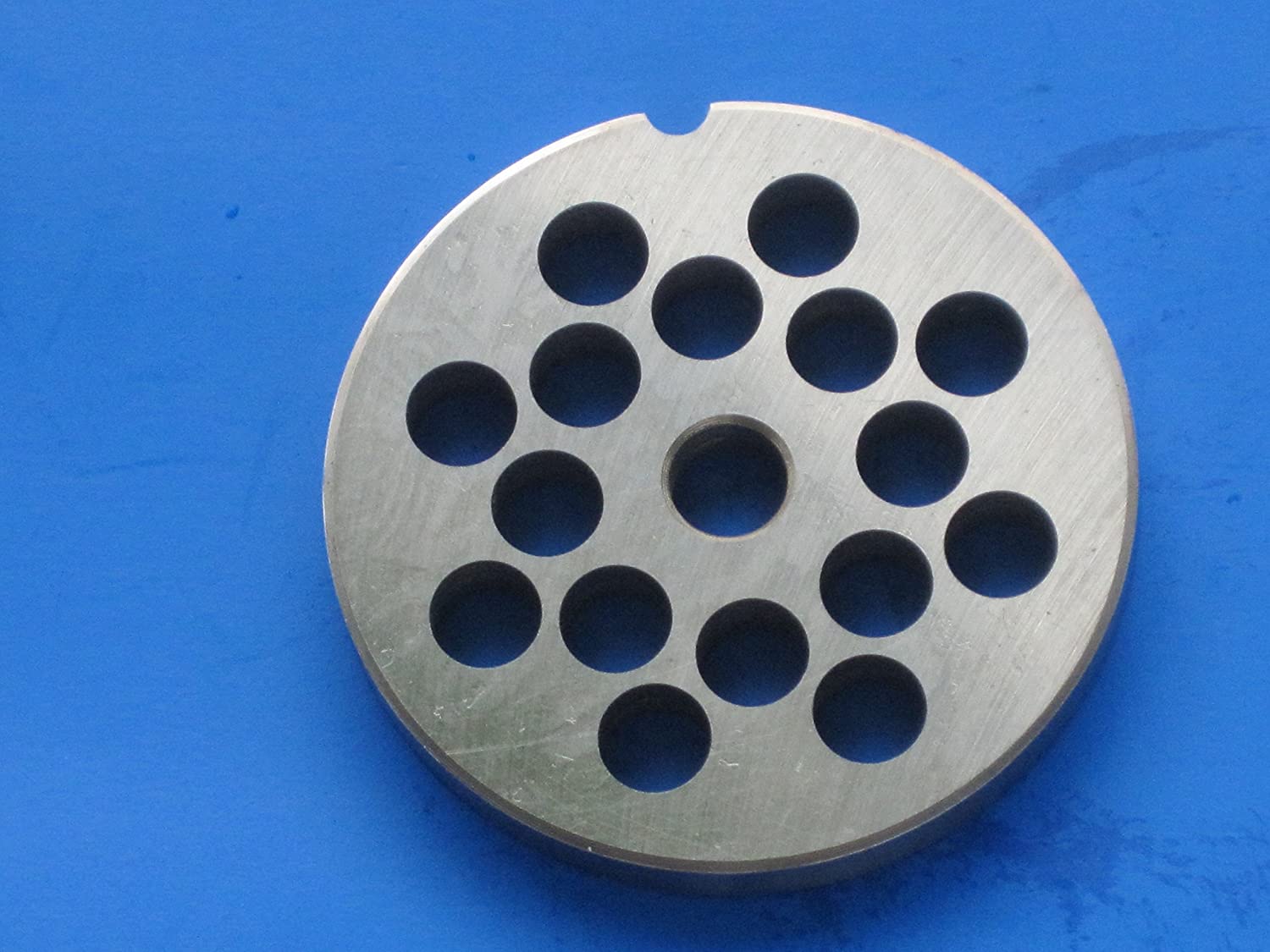 Hobart Cabelas LEM Meat Grinder Disc Plate X 3/8 (10mm) Holes, Large