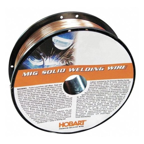 Hobart Filler Metals MIG Welding Wire,70S6,0.030,11lb 6ETL4