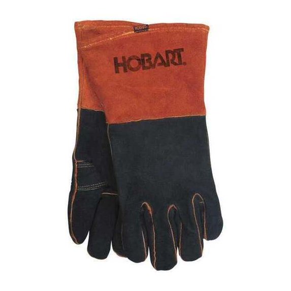 Hobart Filler Metals Welding Gloves,MIG,13",XL,PR 770439