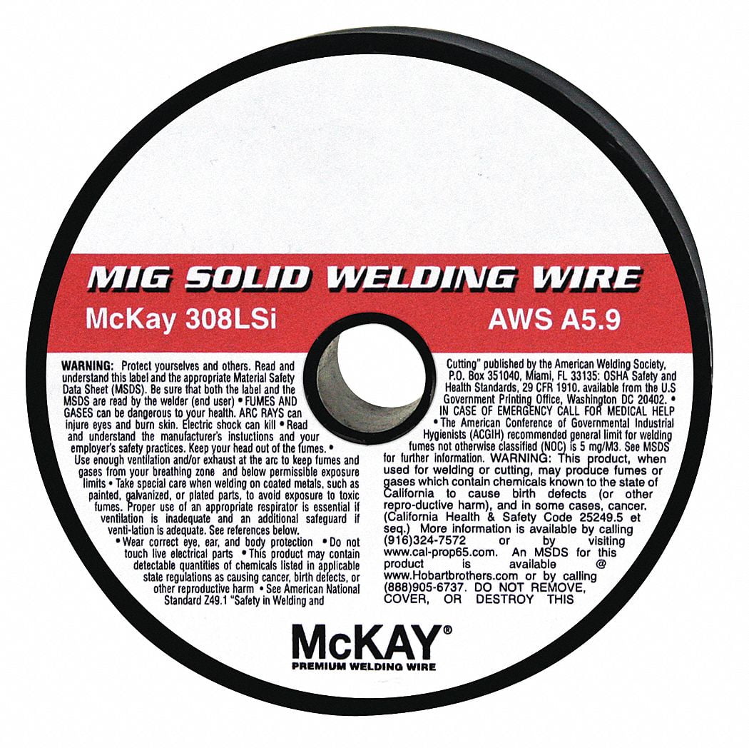 Hobart Filler Metals Welding Wire,0.030" dia.,2 lb. S526806G19