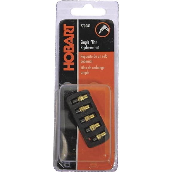 Hobart Single-Flint Replacements for Striker, 5-Ct. Pkg., Model #770081