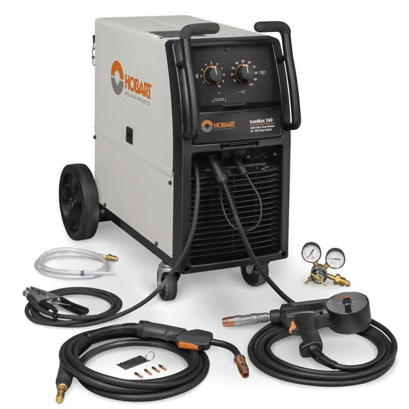 MIG Welder, IronMan 240, Single-Phase, 220/230/240V AC