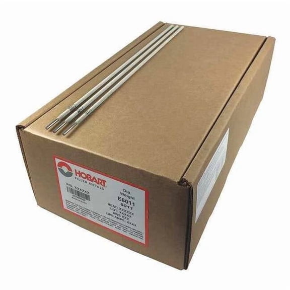 14-1/2" Stick Electrode 1/8" Dia., AWS E6011, 50 lb. 54JK77
