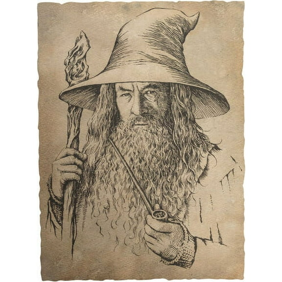 WETA Workshop - The Hobbit - Gandalf Portrait Art Print