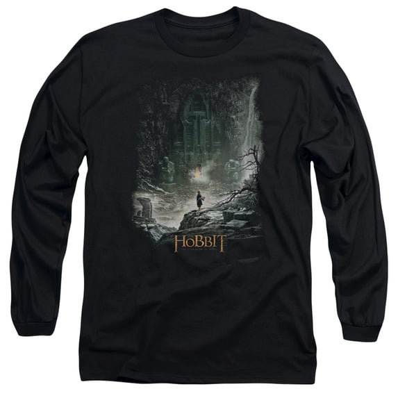 Hobbit - At Smaugs Door - Long Sleeve Shirt - Medium