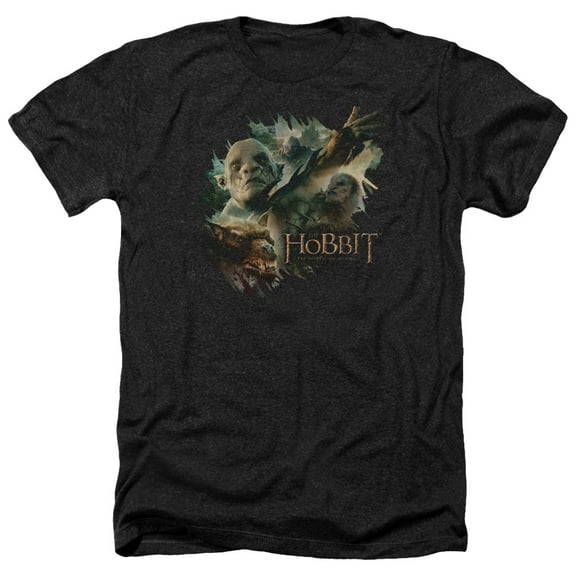 Hobbit - Baddies - Heather Short Sleeve Shirt - XX-Large