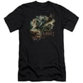 thumbnail image 1 of Hobbit Baddies Premium Canvas Adult Slim Fit 30/1 T-Shirt Black, 1 of 1