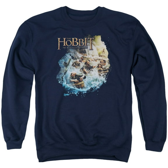 Hobbit - Barreling Down - Crewneck Sweatshirt - Large