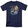 thumbnail image 1 of Hobbit-Barreling Down Short Sleeve Adult 18-1 Tee- Navy - Medium, 1 of 1