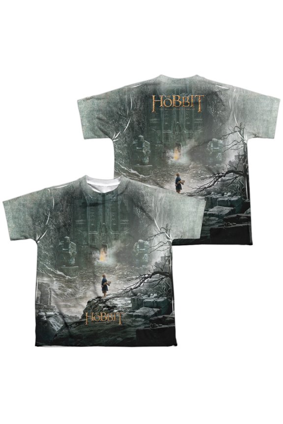 Hobbit - Big Poster (Front & Back Print) - Youth Short Sleeve Shirt - X-Large