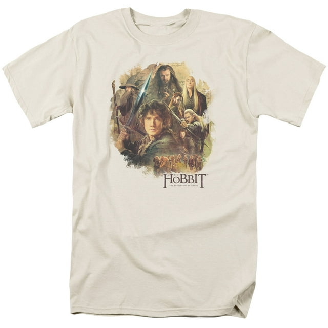Hobbit Collage Officially Licensed Adult T Shirt
