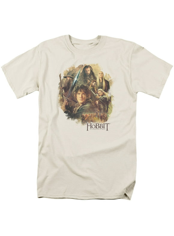 Hobbit Collage Officially Licensed Adult T Shirt