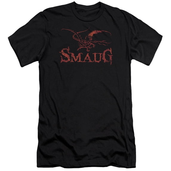 Hobbit - Dragon - Premium Slim Fit Short Sleeve Shirt - Small
