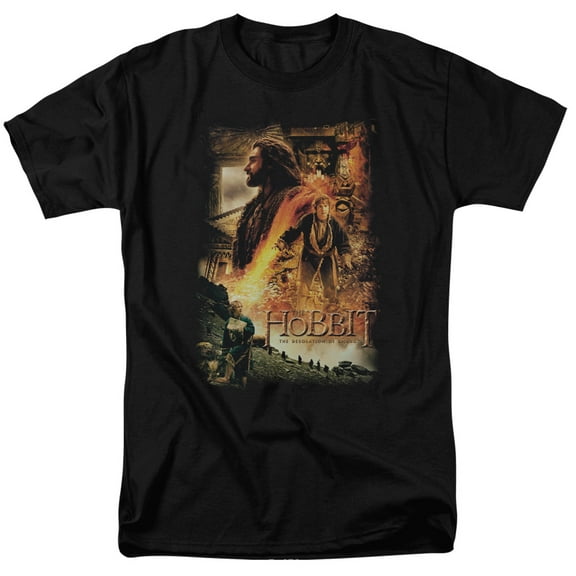 Hobbit Golden Chamber Officially Licensed Adult T Shirt