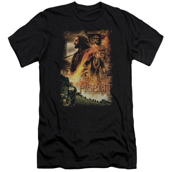 Hobbit - Golden Chamber - Premium Slim Fit Short Sleeve Shirt - XX-Large