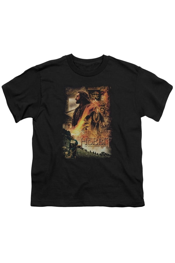 Hobbit Golden Chamber Big Boys Youth Shirt