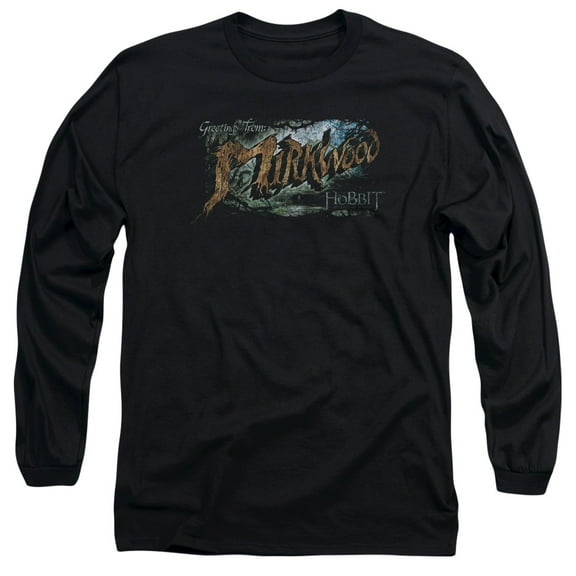 Hobbit - Greetings From Mirkwood - Long Sleeve Shirt - Small