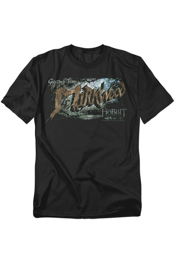 Hobbit T-Shirt Greetings From Mirkwood Unisex Graphic Tee For Men & Women