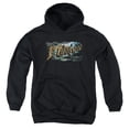 thumbnail image 1 of Hobbit - Greetings From Mirkwood - Youth Hooded Sweatshirt - Small, 1 of 2