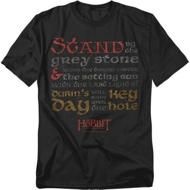 Hobbit T-Shirt Keyhole Unisex Graphic Tee For Men & Women