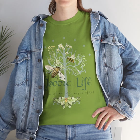 Hobbit Life Unisex Heavy Cotton Tee, Lord of the Rings T-shirt, LOTR Shirt