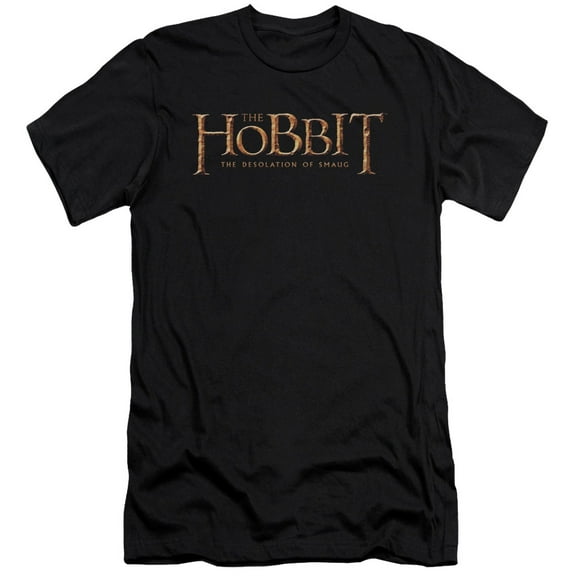 Hobbit Logo S/S Adult 30/1 T-Shirt Black