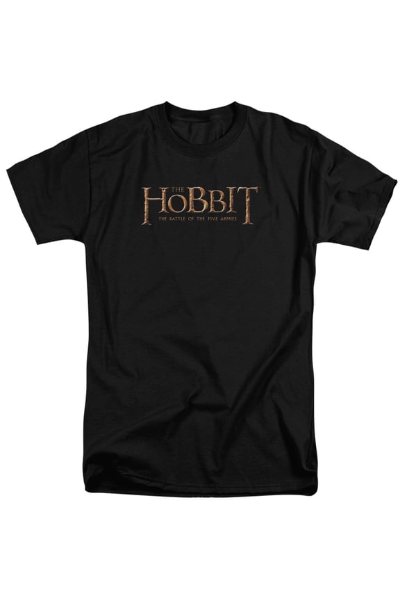 Hobbit Logo S/S Adult Tall Black