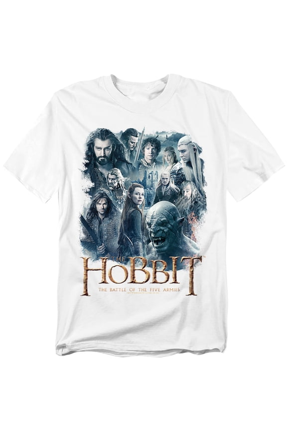 Hobbit T-Shirt Main Characters Unisex Graphic Tee For Men & Women